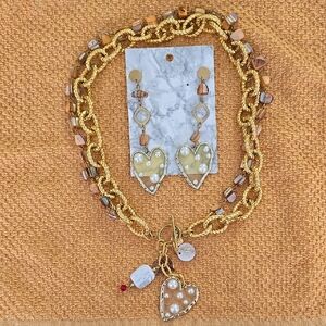 Handmade: Necklce And Earrings Set